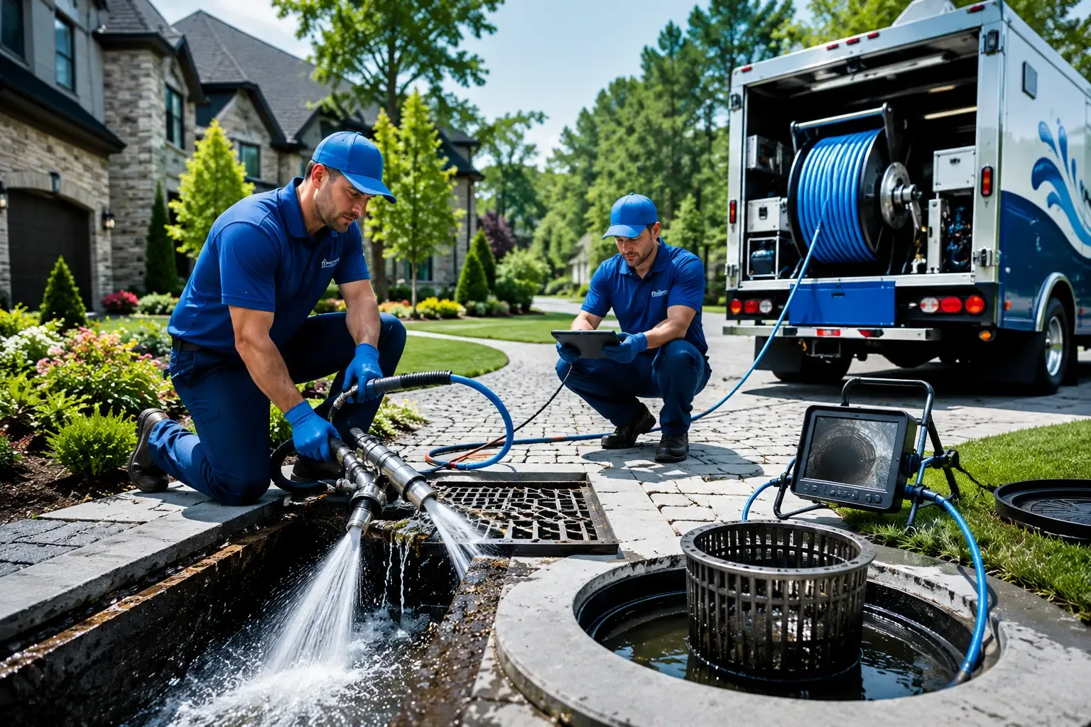 Local outdoor drain cleaning professionals in Creston, CA